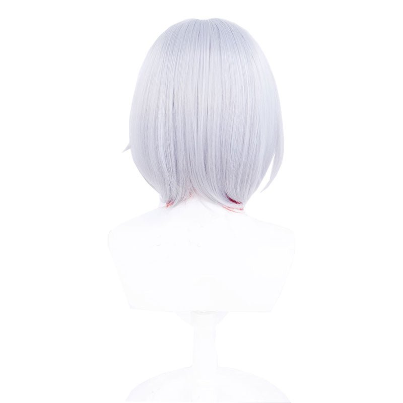Honkai: Star Rail Topaz Grey Mixed Red Cosplay Wig - lemailwigs