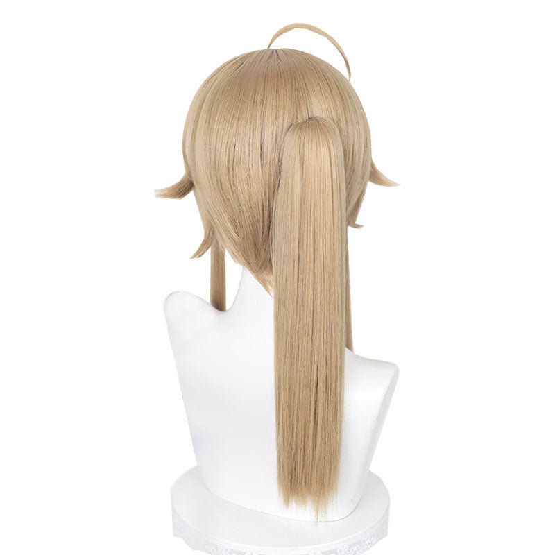 Honkai: Star Rail Yan Qing Light Brown Cosplay Wig - lemailwigs