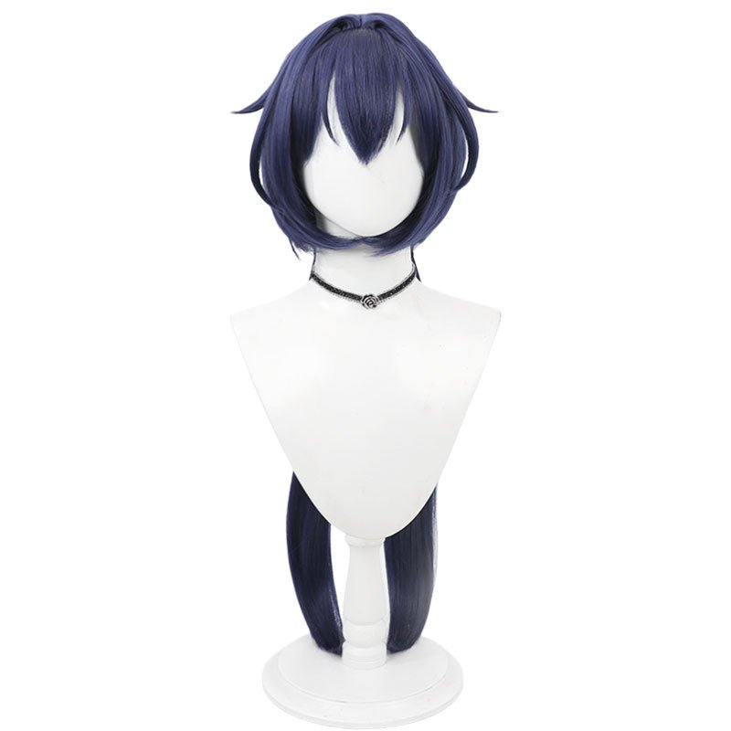 Honkai:Star Rail Yunli Cosplay Deep Blue Cosplay Wig - lemailwigs