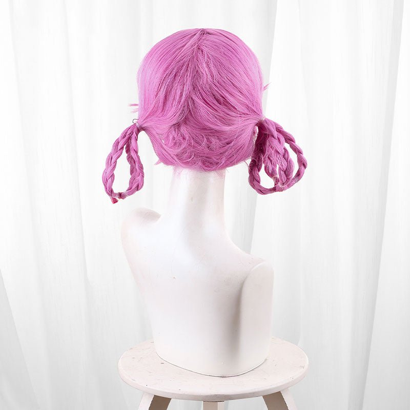 Identity V Cheerleader Fluorite Pink Short Cosplay Wig - lemailwigs