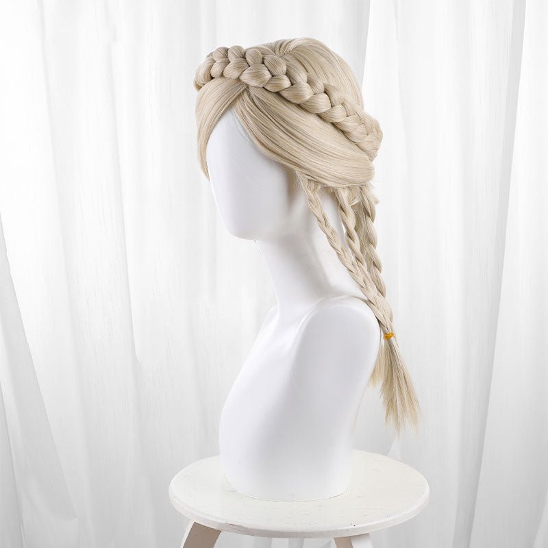 Identity V Perfumer Judith the Dove Flaxen Long Cosplay Wig - lemailwigs