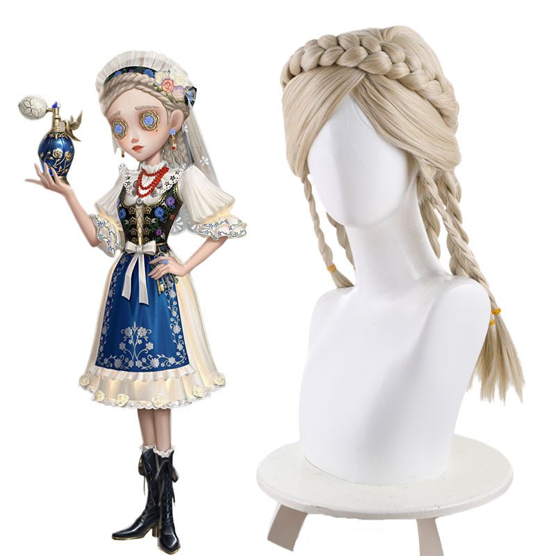 Identity V Perfumer Judith the Dove Flaxen Long Cosplay Wig - lemailwigs