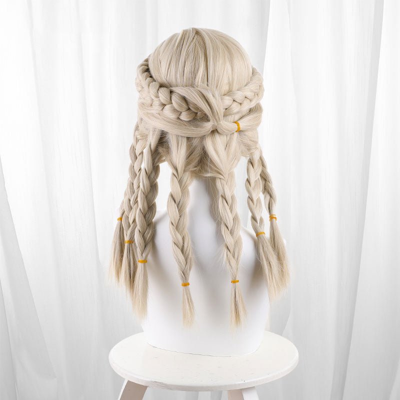 Identity V Perfumer Judith the Dove Flaxen Long Cosplay Wig - lemailwigs