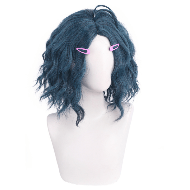 Inside Out Envy Deep Green Cosplay Wig Free Clips - lemailwigs
