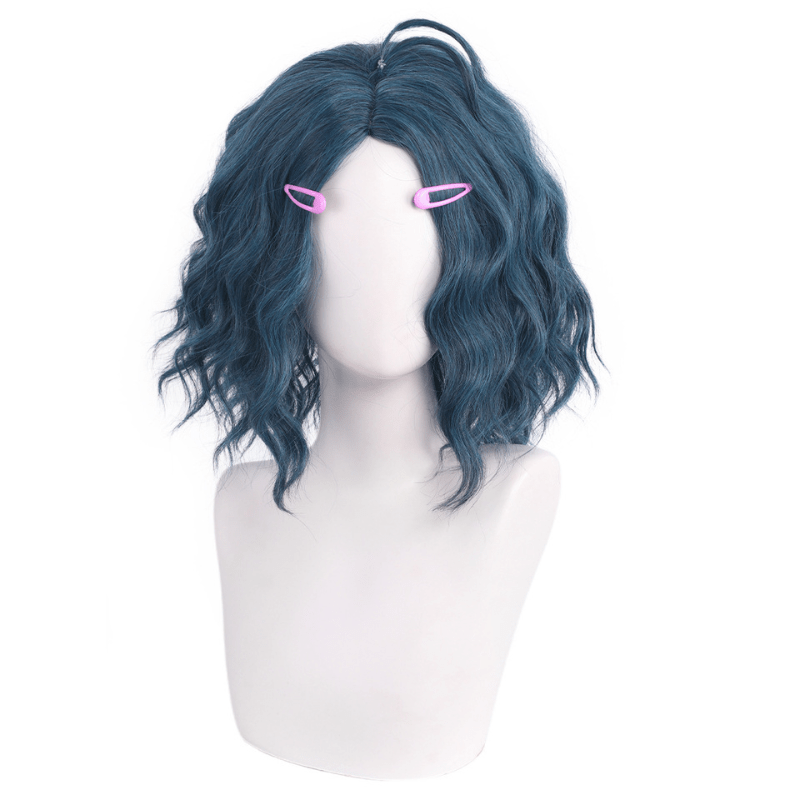 Inside Out Envy Deep Green Cosplay Wig Free Clips - lemailwigs
