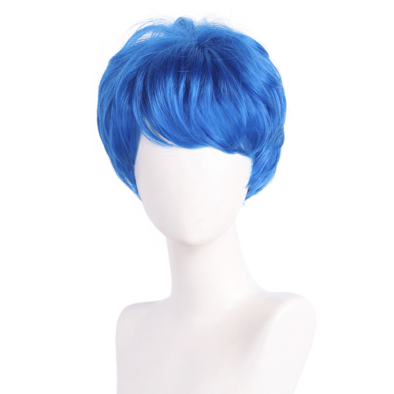 Inside Out Joy Blue Cosplay Wig - lemailwigs