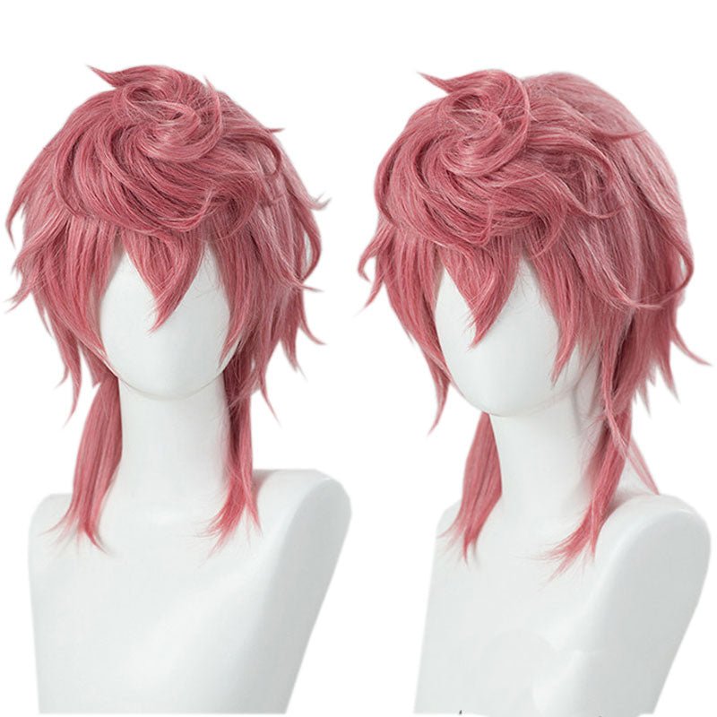 JoJo no Kimyou na Bouken Kakyoin Noriaki/Trish Una/Dio Brando Costume Wig - B - lemailwigs
