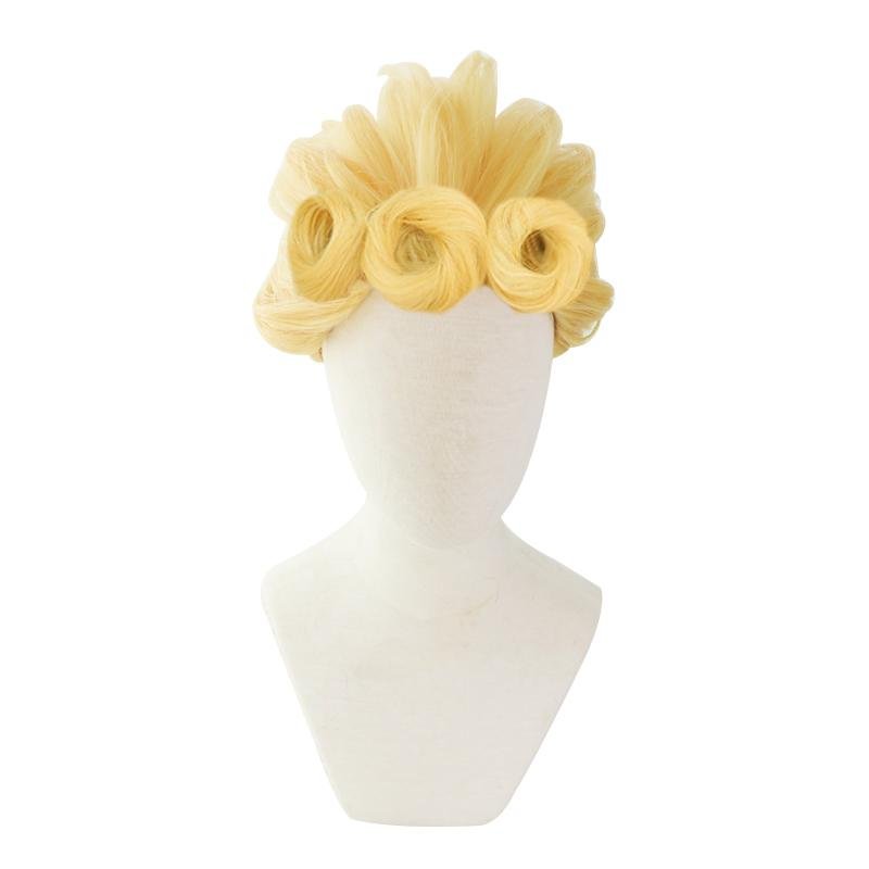 JoJo's Bizarre Adventure Giorno Giovanna Blonde Braid Cosplay Wigs - lemailwigs