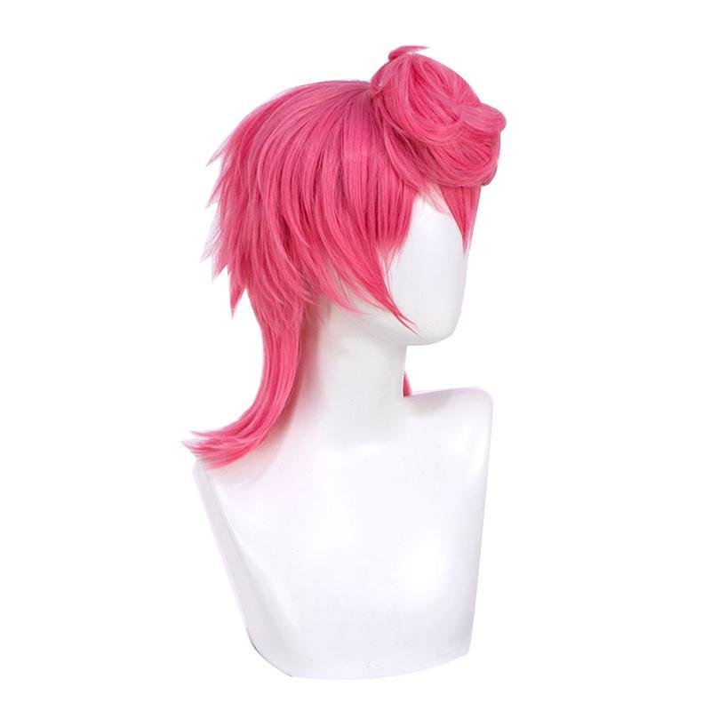 JoJo's Bizarre Adventure Trish Una Pink Cosplay Wigs - lemailwigs