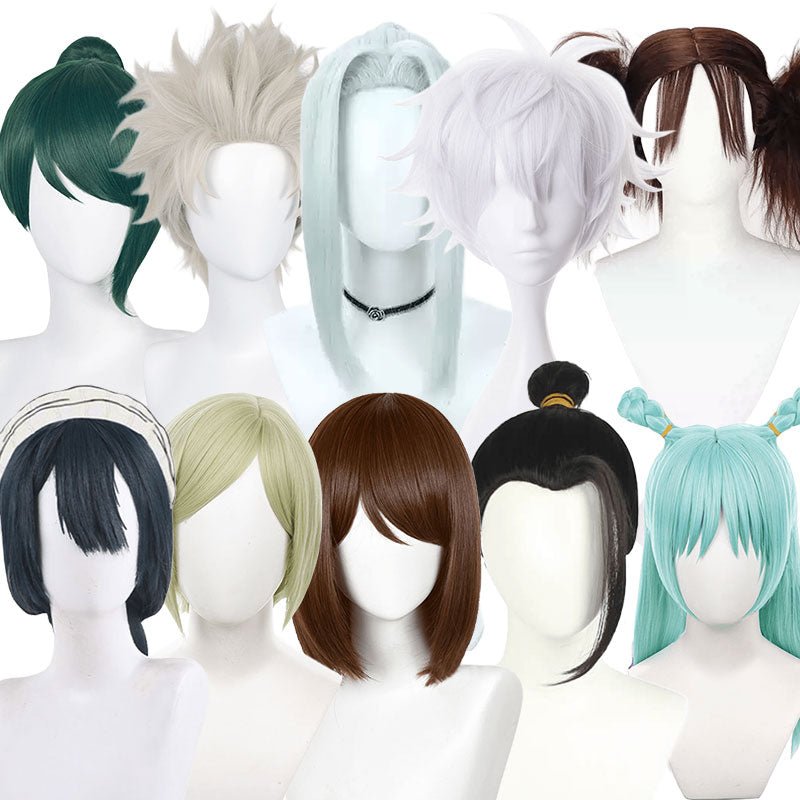 Jujutsu Kaisen 0 Gojo Satoru Zenin Maki Comic Cosplay Wigs - lemailwigs