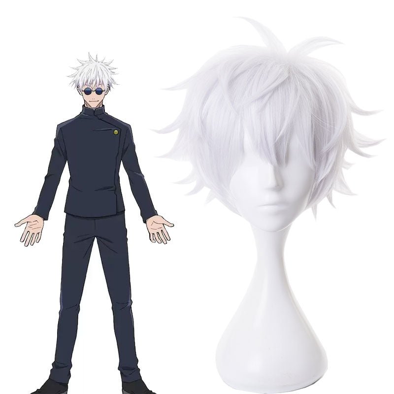 Jujutsu Kaisen 0 Gojo Satoru Zenin Maki Comic Cosplay Wigs - lemailwigs
