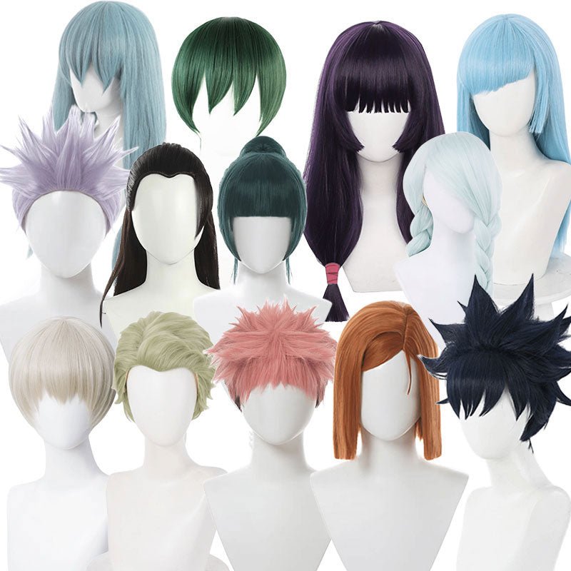 Jujutsu Kaisen Gojo Satoru Itadori Yuji Nobara Megumi Cosplay Wigs - lemailwigs