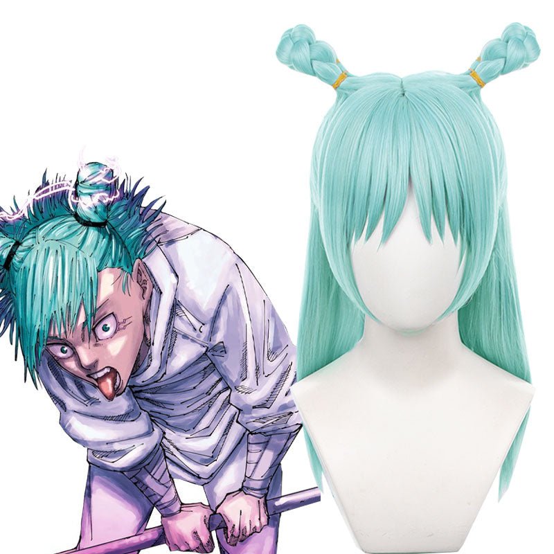 Jujutsu Kaisen Hajime Kashimo Light Green Cosplay Wig - lemailwigs
