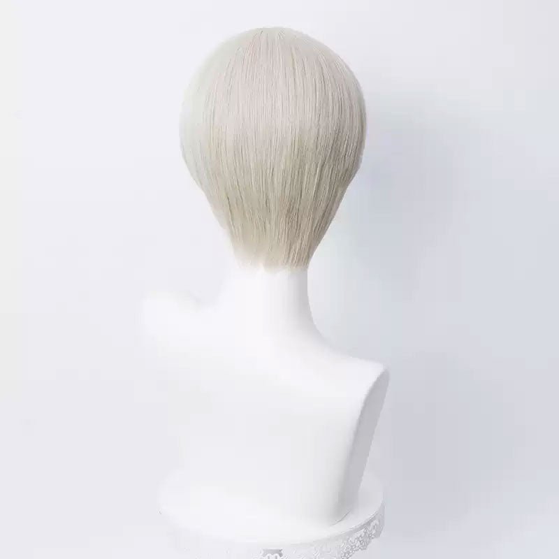 Jujutsu Kaisen Inumaki Toge White Short Cosplay Wig - lemailwigs