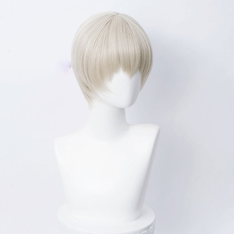 Jujutsu Kaisen Inumaki Toge White Short Cosplay Wig - lemailwigs