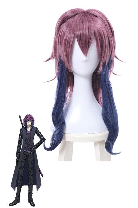 K Project Mishakuji Yukari Styled Purple Cosplay Wigs - lemailwigs