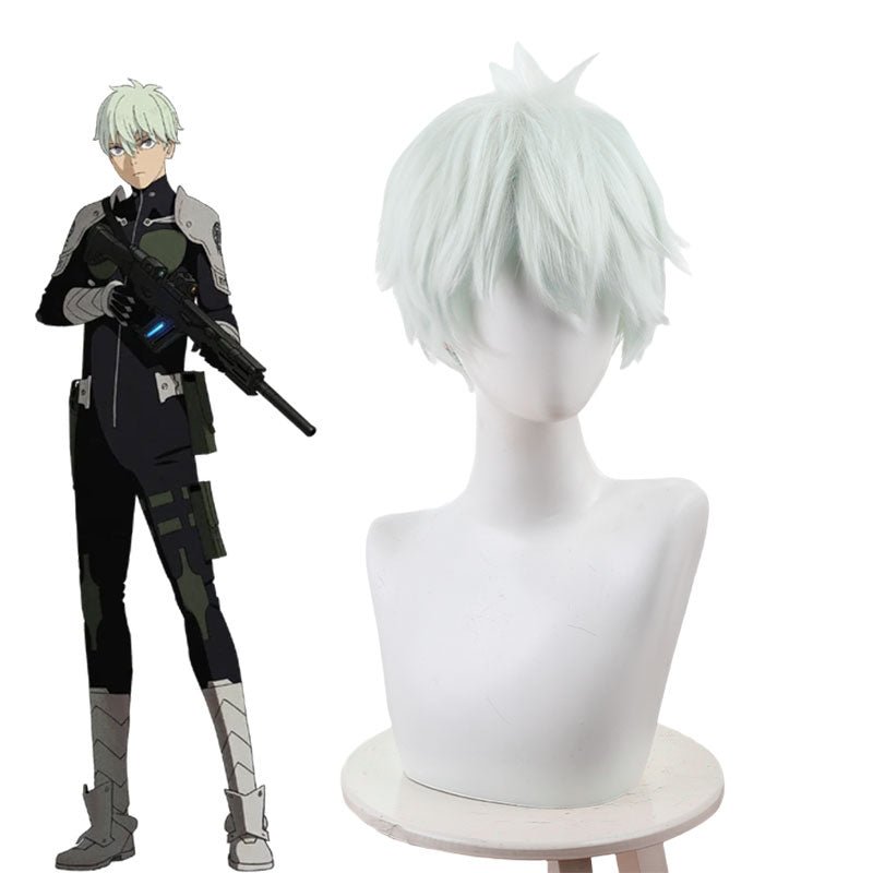 Kaiju NO.8 Reno Ichikawa Short Light Green Cosplay Wigs - lemailwigs
