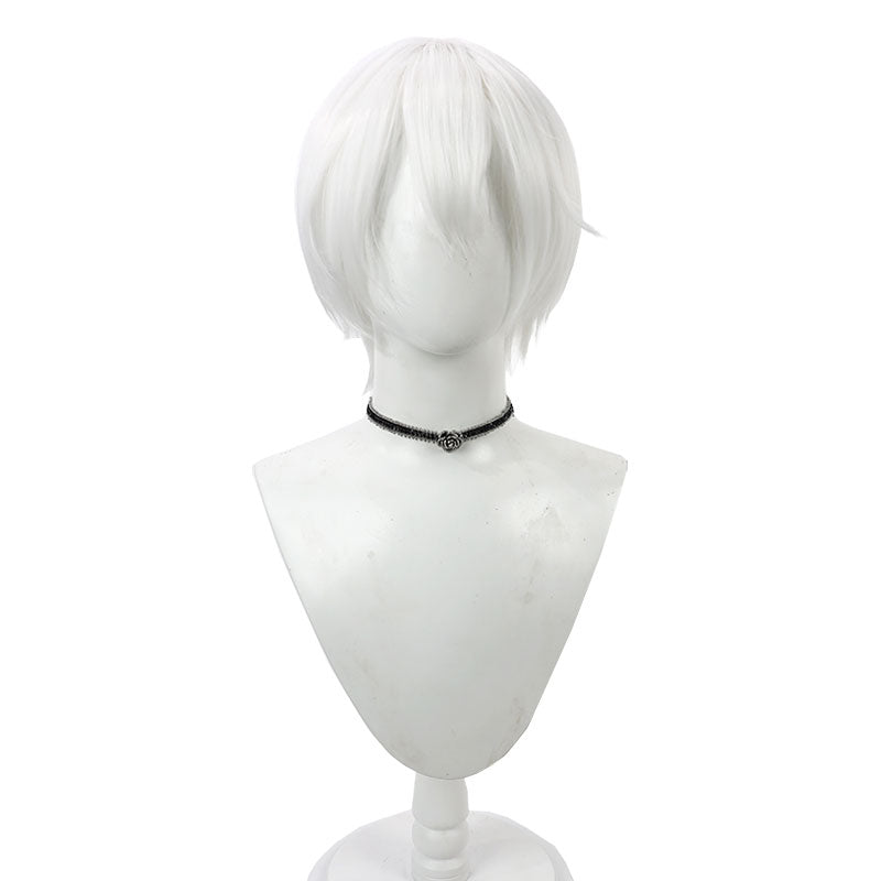 Kamisama Kiss Tomoe Short White Cosplay Wig - lemailwigs