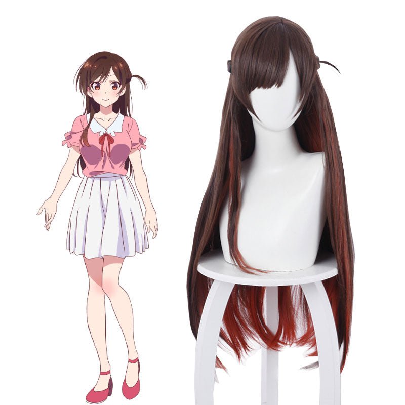 Kanojo Okarishimasu Mizuhara Chizuru Gradient Cosplay Wig - lemailwigs