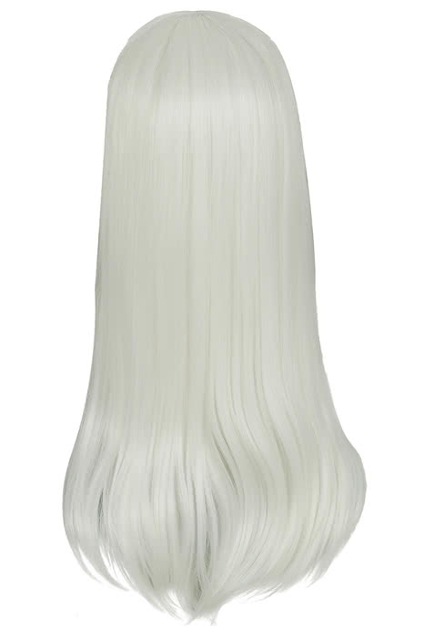 Kantai Collection Shimakaze Long Straight White Cosplay Wigs - lemailwigs