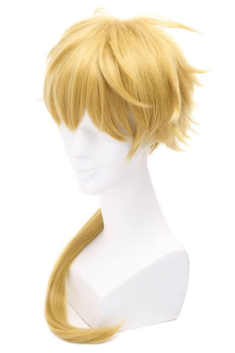 Kunikida Long Bungo Stray Dogs Cosplay Wigs Yellow - lemailwigs