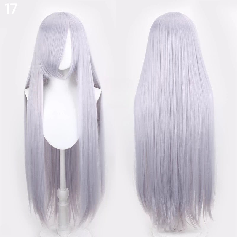 L - email Wig 41 Colors 100cm Long Straight General Cosplay Wigs - lemailwigs
