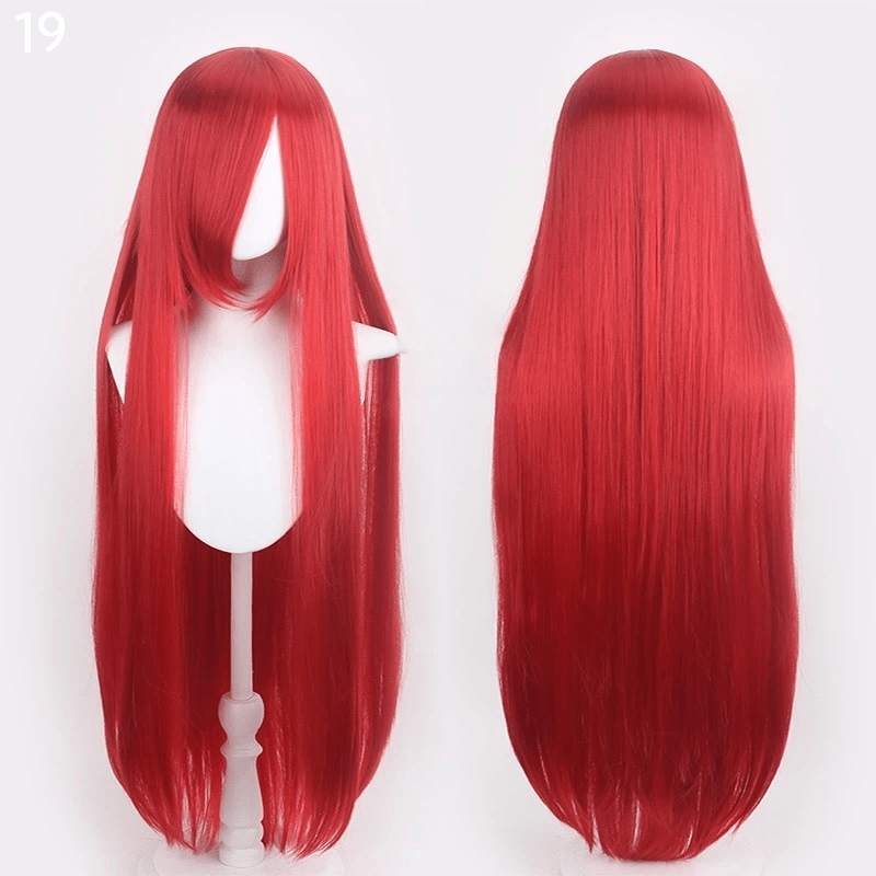 L - email Wig 41 Colors 100cm Long Straight General Cosplay Wigs - lemailwigs