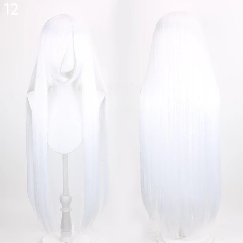 L - email Wig 41 Colors 100cm Long Straight General Cosplay Wigs - lemailwigs