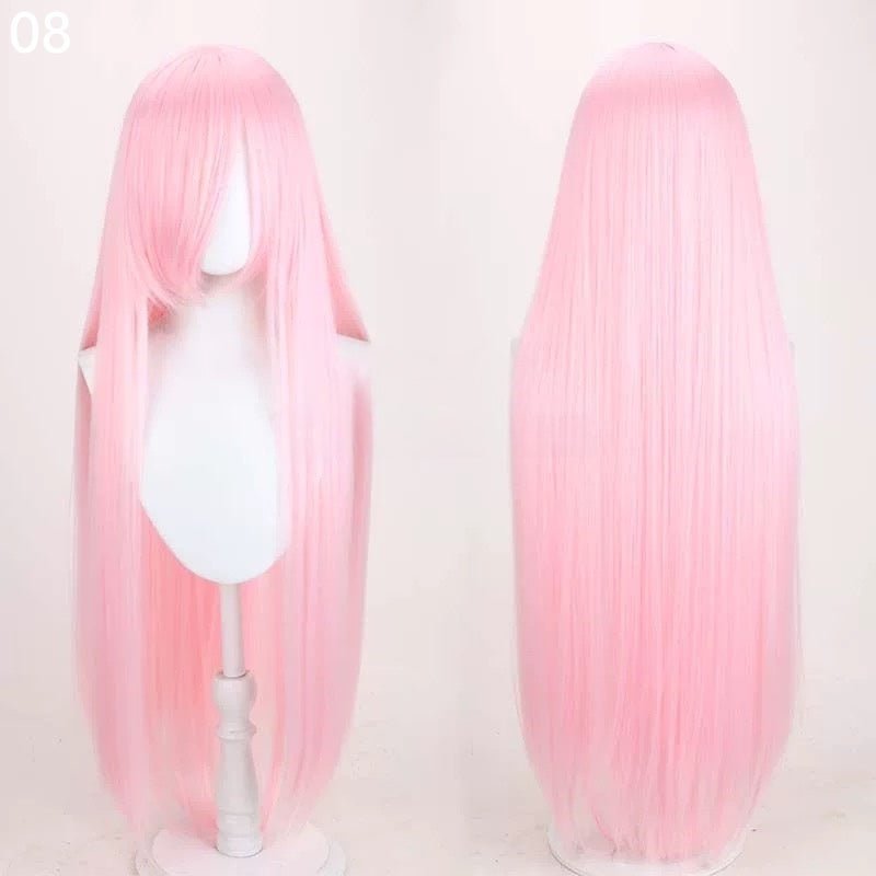 L - email Wig 41 Colors 100cm Long Straight General Cosplay Wigs - lemailwigs