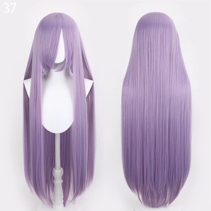 L - email Wig 41 Colors 100cm Long Straight General Cosplay Wigs - lemailwigs