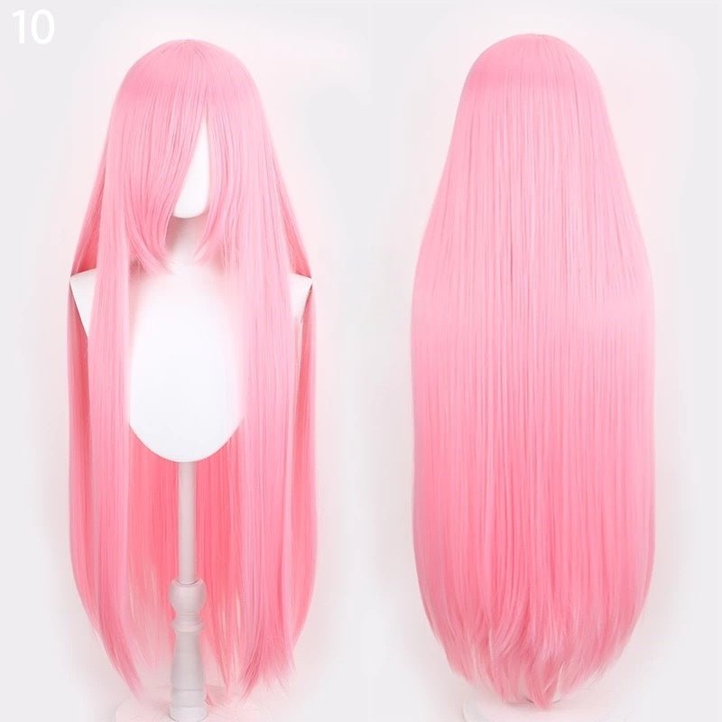 L - email Wig 41 Colors 100cm Long Straight General Cosplay Wigs - lemailwigs