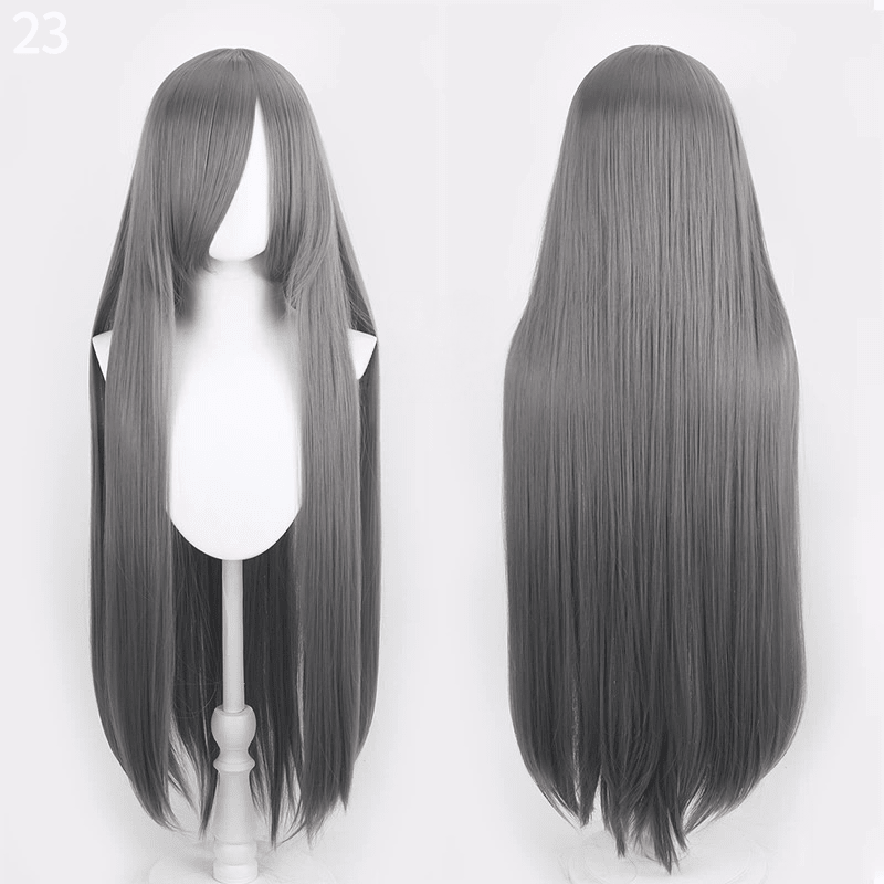 L - email Wig 41 Colors 100cm Long Straight General Cosplay Wigs - lemailwigs