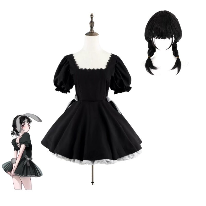 L - email Wig Alien Stage 3rd Anniversary Sua Cosplay Costume And Wig Full Set - lemailwigs
