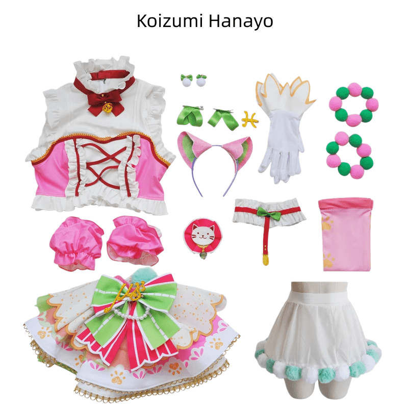 Lovelive Kotori Minami Nozomi Tojo Umi Sonoda Honoka Kosaka Rin Hoshizora Eli Ayase Maki Nishikino Nico Yazawa Hanayo Koizumi Cosplay Costume - lemailwigs