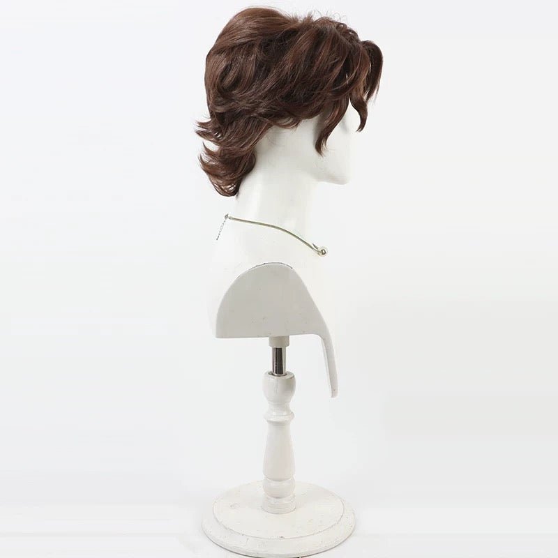 L - email Wig Clair Obscur: Expedition 33 Gustave Brown Short Cosplay Wig - lemailwigs