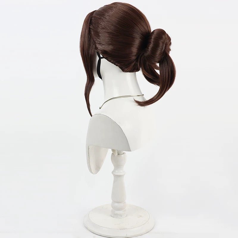 L - email Wig Clair Obscur: Expedition 33 Sciel Brown Cosplay Wig - lemailwigs