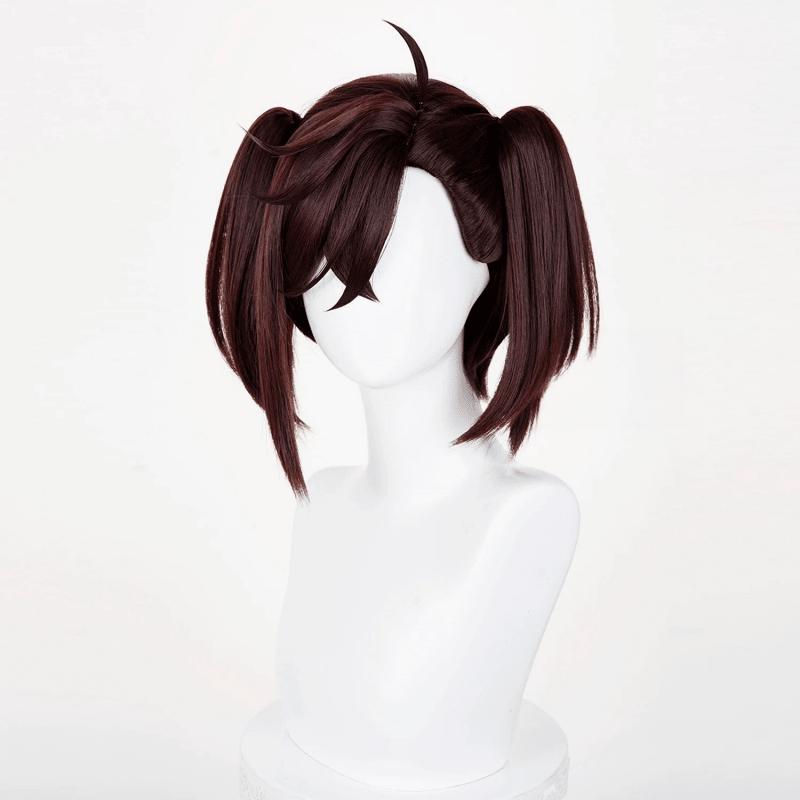 L - email Wig Dandadan Momo Ayase Maid Short Cosplay Wig - lemailwigs