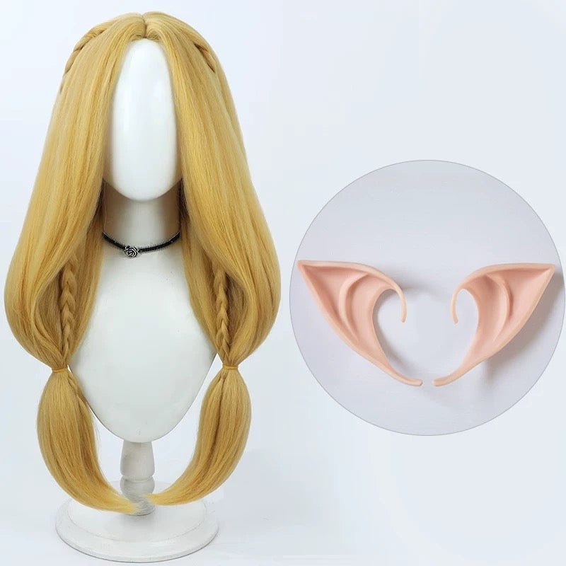 L - email Wig Delicious in Dungeon Marcille 70cm Long Halloween Cosplay Wig - lemailwigs