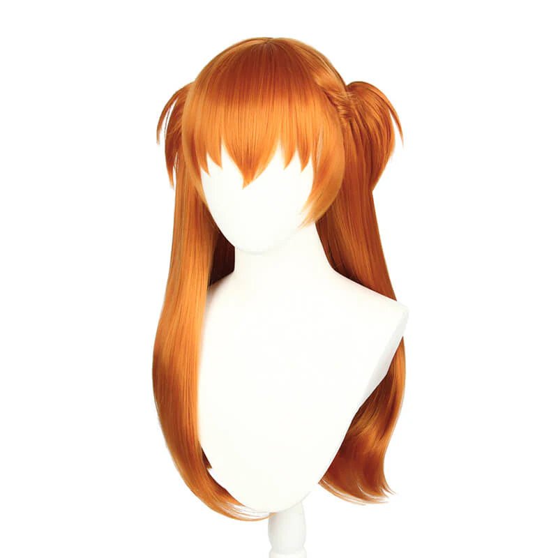 L - email Wig EVA Asuka Langley Rock Band Cosplay Costume And Wig Full Set - lemailwigs