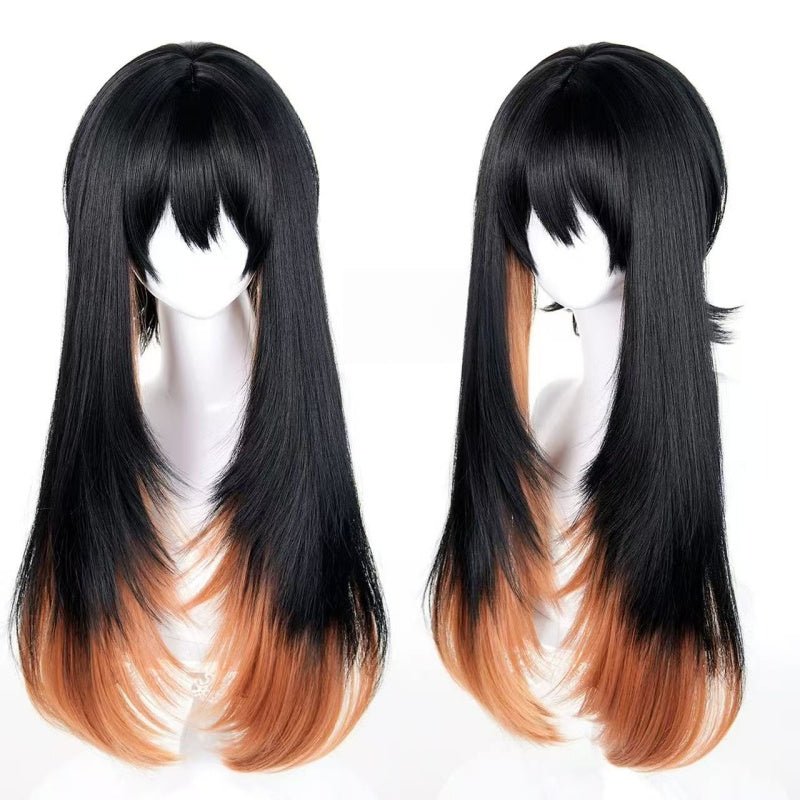 L - email Wig Gachiakuta Amo Empool Mixed Colors Cosplay Wig - lemailwigs