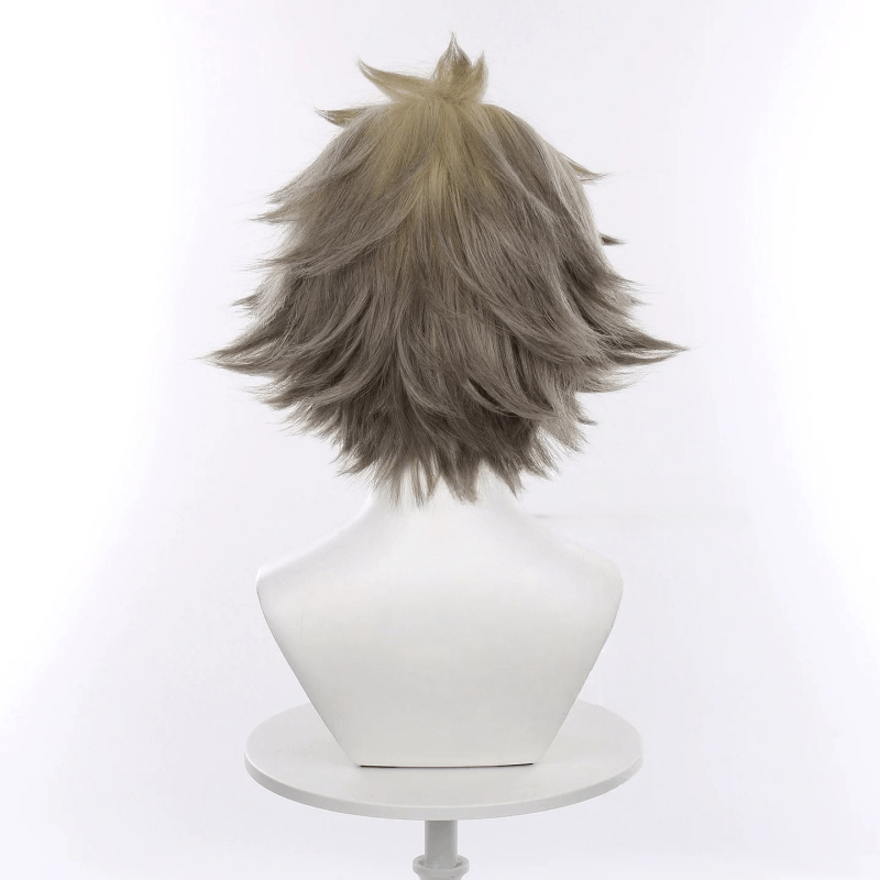 L - email Wig Gachiakuta Rudo Surebrec 25cm Halloween Cosplay Wig - lemailwigs