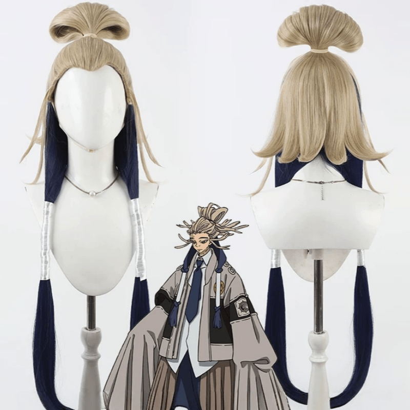 L - email Wig Gachiakuta Tamsy Caines Mixed Colors 100cm Cosplay Wig - lemailwigs