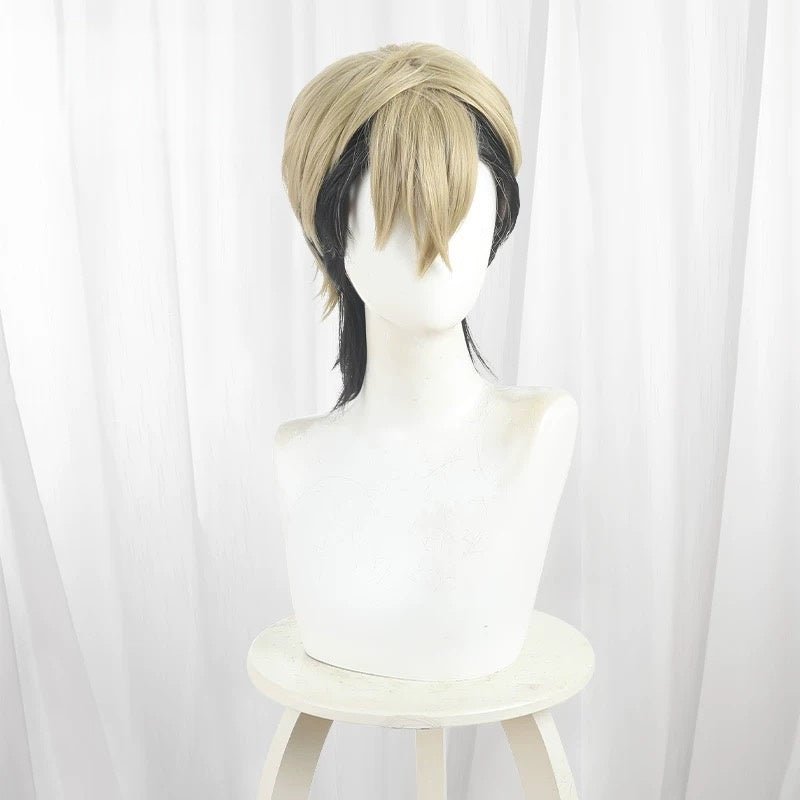 L - email Wig Gachiakuta Zanka Nijiku 30cm Halloween Cosplay Wig - lemailwigs