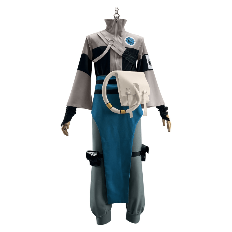 L - email Wig Gachiakuta Zanka Nijiku Cosplay Costume And Wig Full Set - lemailwigs