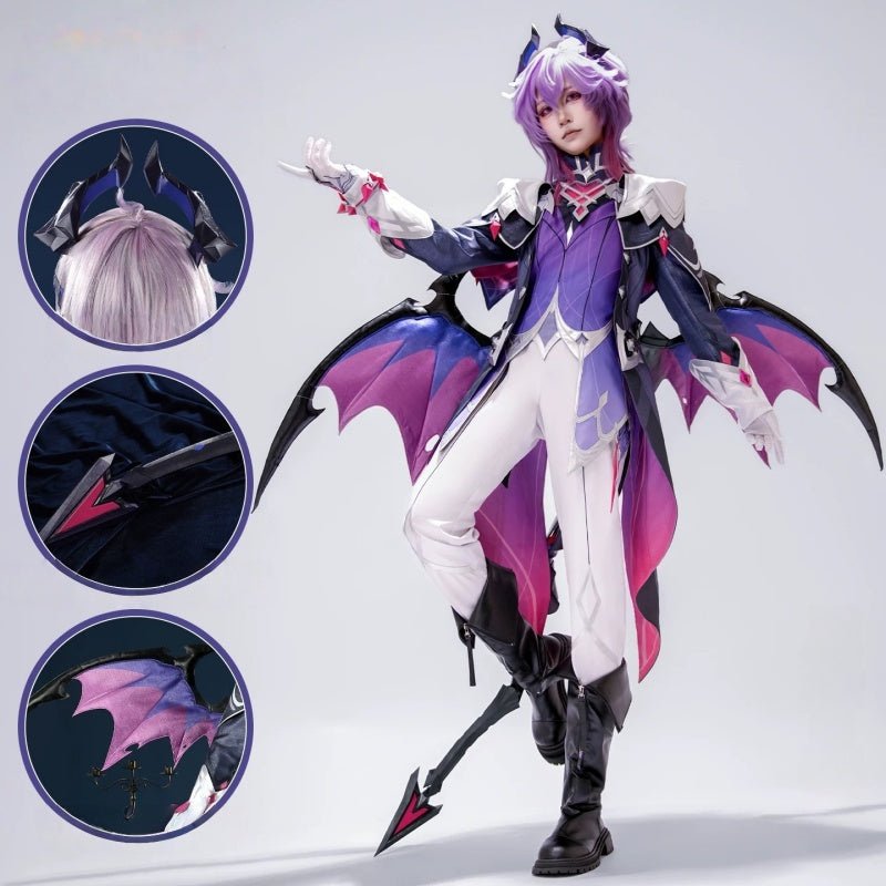 L - email Wig Genshin Impact Durin Cosplay Costume - lemailwigs