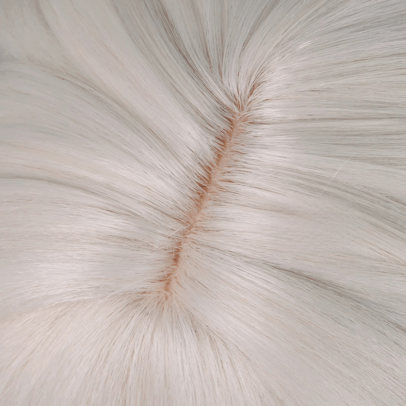 L - email Wig Genshin Impact Istaroth Gray - gold 98cm Halloween Cosplay Wig - lemailwigs