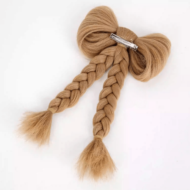 L - email Wig Genshin Impact Yaoyao Brown 30cm Cosplay Wig - lemailwigs