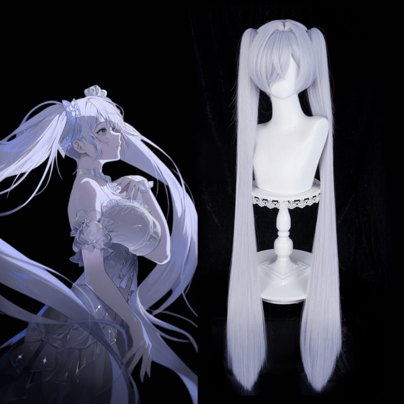 L - email Wig Goddess of Victory: Nikke Cinderella Long Straight Cosplay Wig - lemailwigs