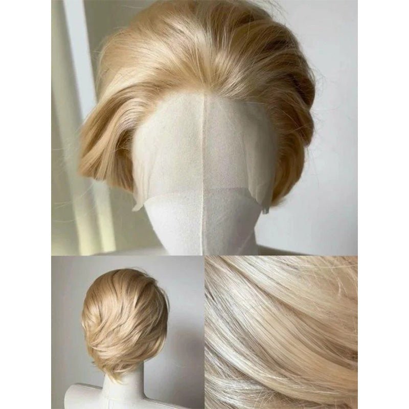 L - email Wig Hand Hook 24 Colors Short Lace Front Wigs - lemailwigs