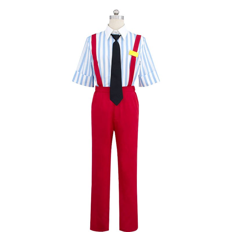 L - email Wig Hatsune Miku Kasane Teto Mesmerizer Red Cosplay Halloween Costume and Wig Kit - lemailwigs